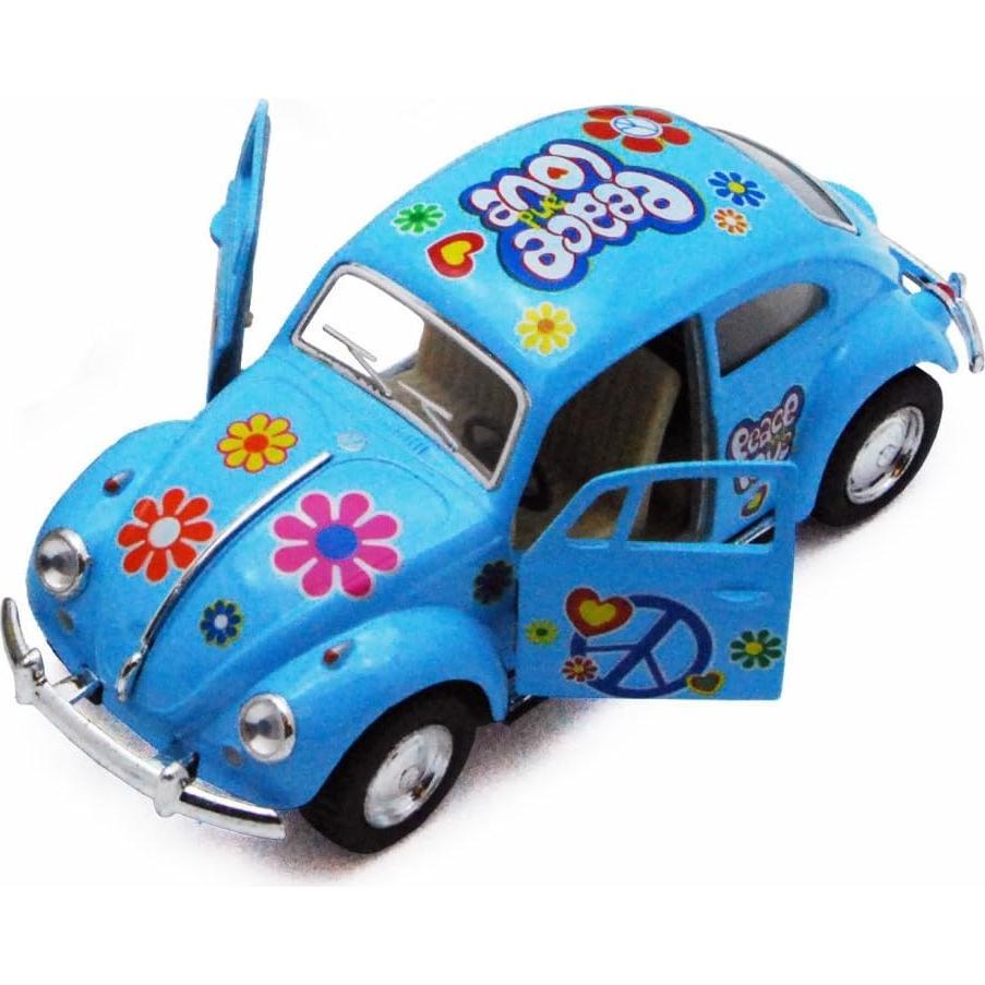 Modelo Coche Metal Fundido KiNSMART 1967 Volkswagen Escarabajo 12.7 cm