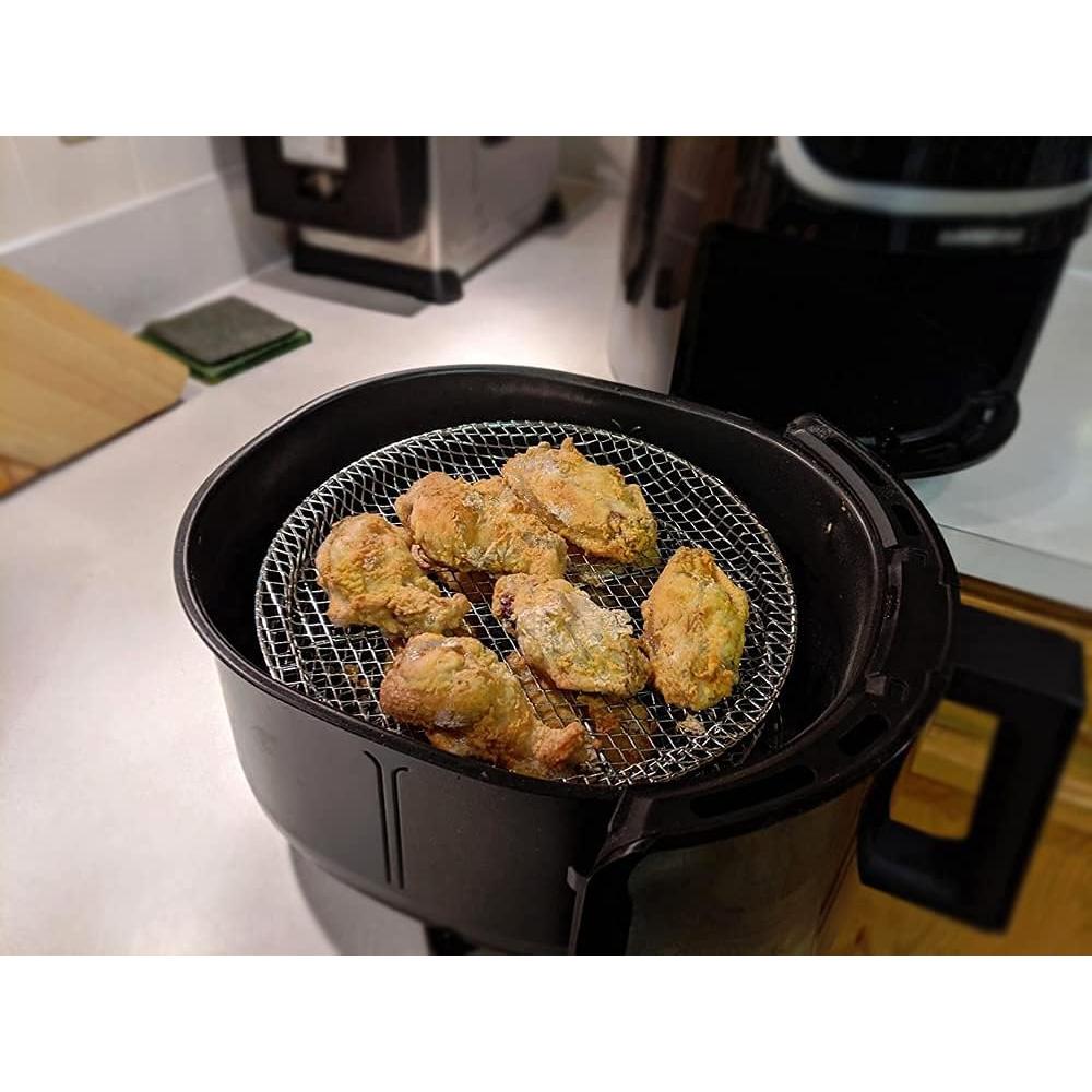 Estantes Apilables para Freidora de Aire RAMLLY 3 Capas 20.9cm