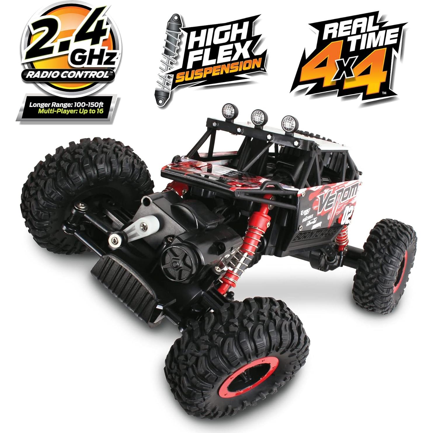 Rock Crawler NKOK 1:16 Rojo 4x4 Control Remoto