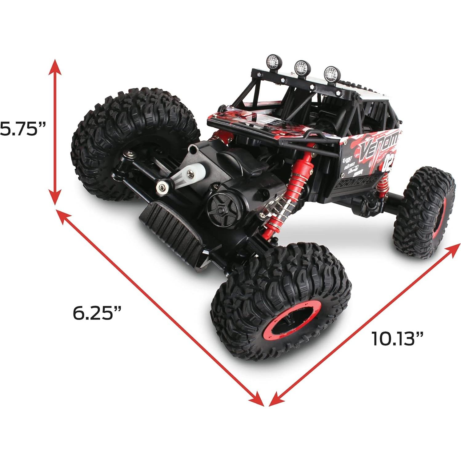 Rock Crawler NKOK 1:16 Rojo 4x4 Control Remoto