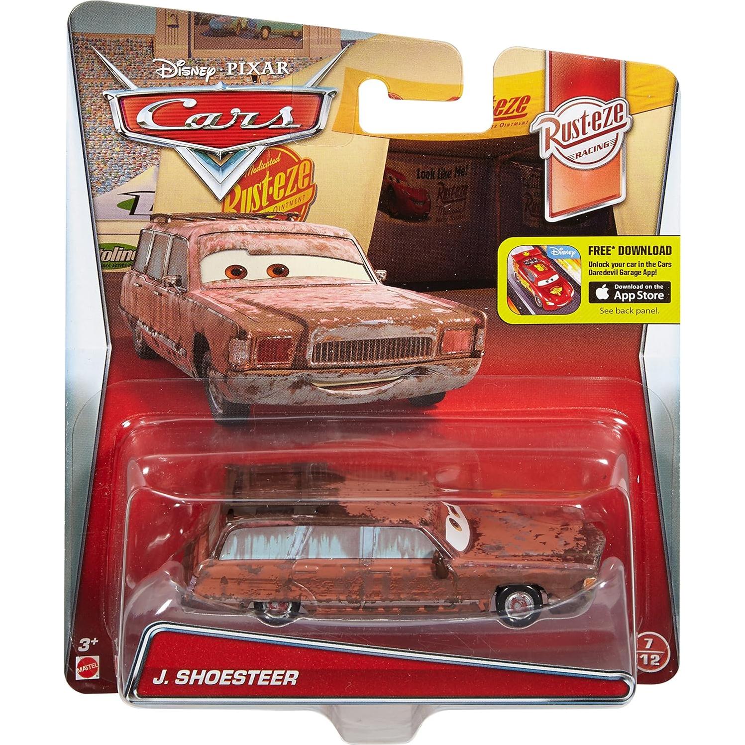 Vehículo Diecast Rusteze Fan #3 Mattel 1:55 Disney Pixar Cars