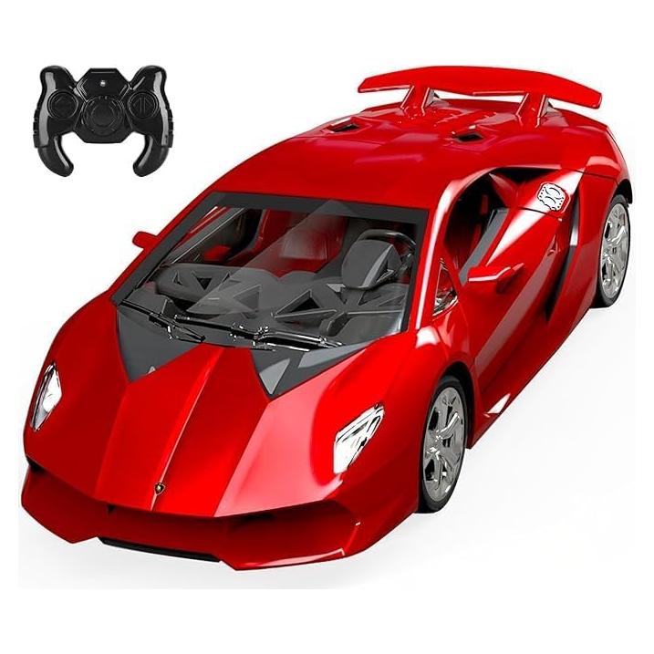 Coche RC Lamborghini Sesto Elemento 1:24 Rojo para Niños