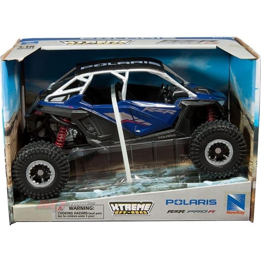 NewRay RZR Pro R4 Rock Crawler 1:18 Azul 58466A