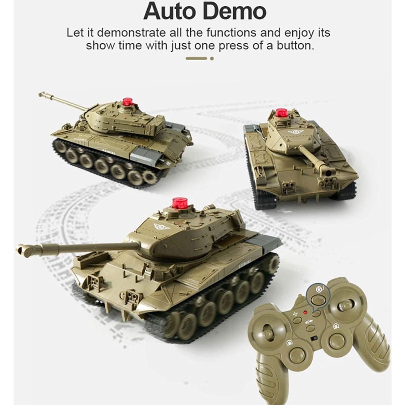 Tanque RC Militar ShenZhen 2.4G 270° Sonidos Realistas