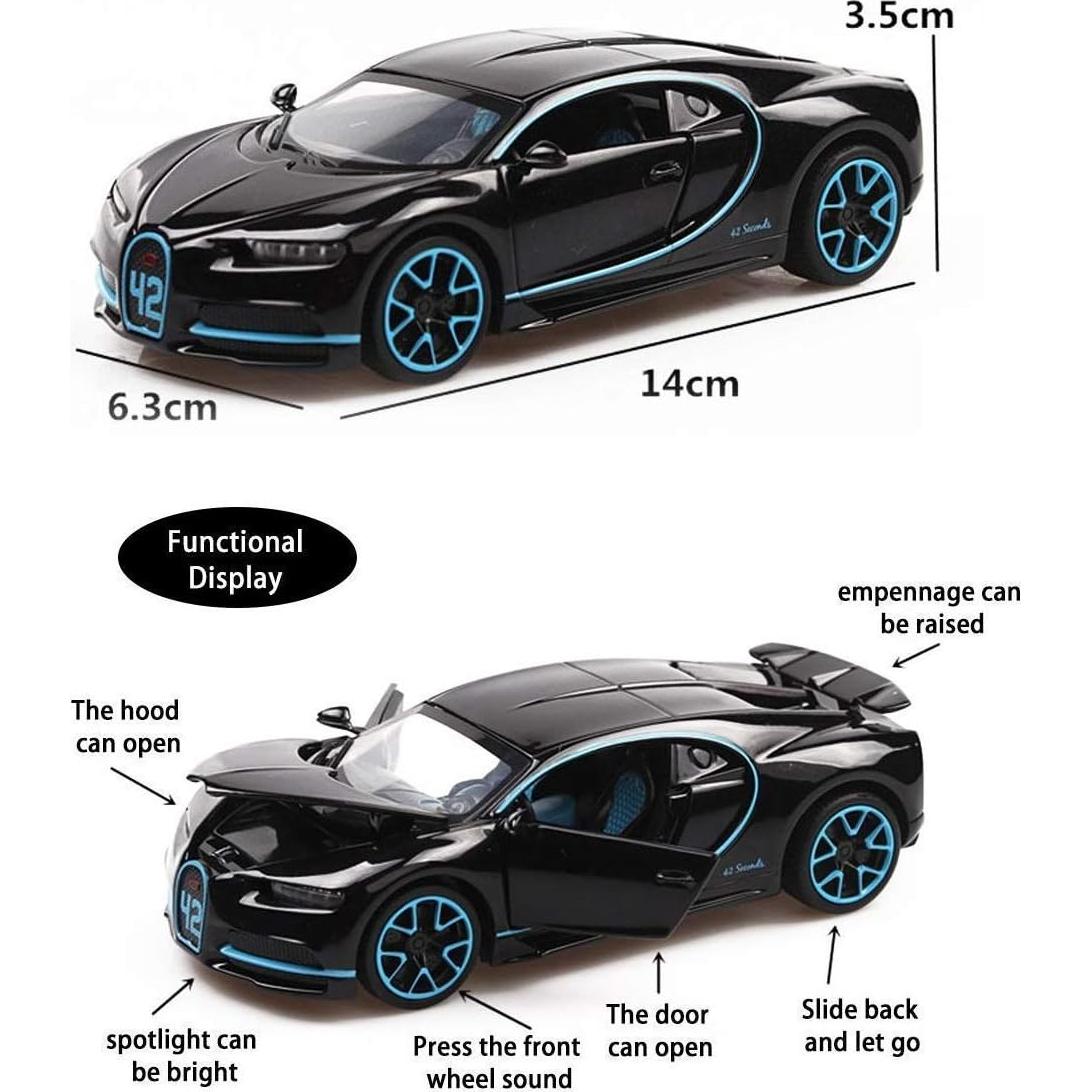 Maisto Bugatti Chiron 1:24 Edición Especial Detallada