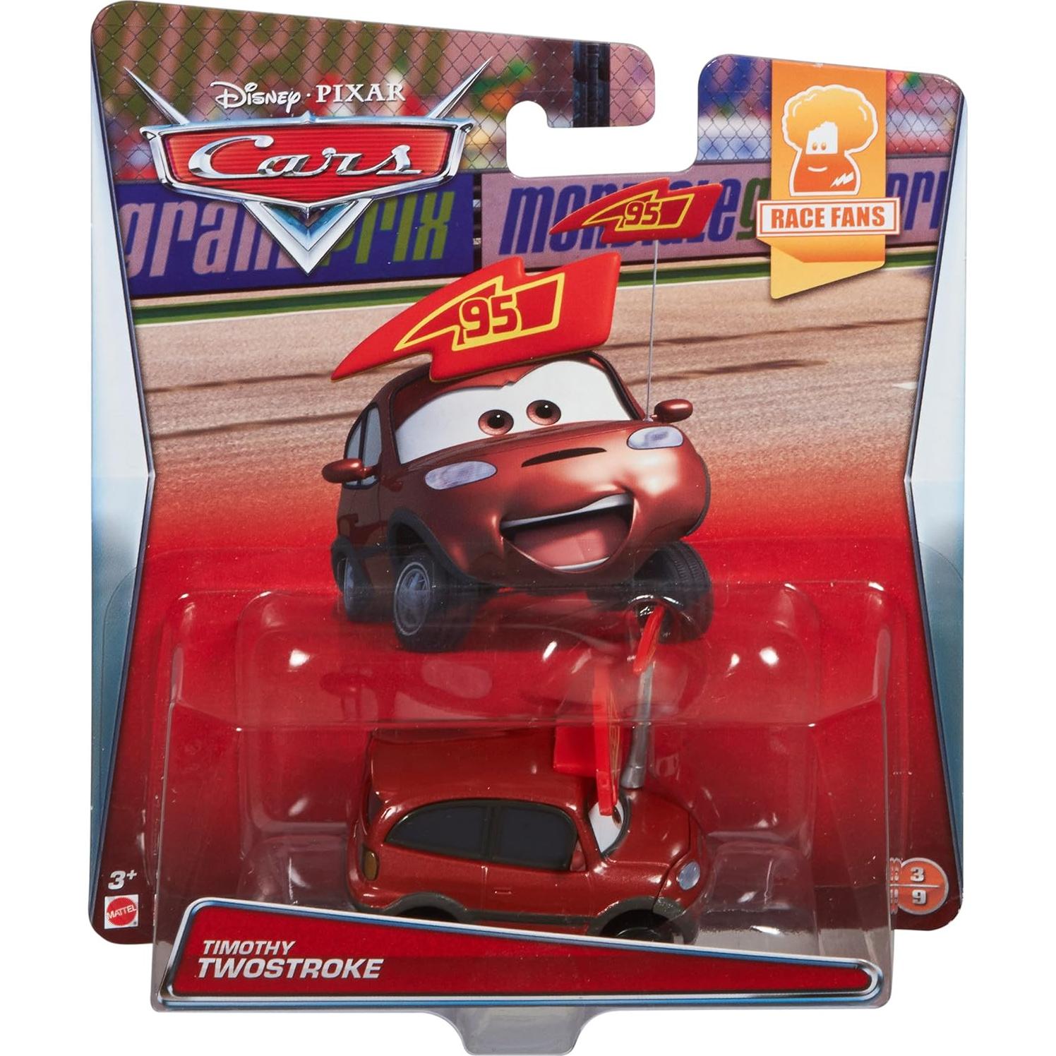 Vehículo Diecast Mattel Cars #8 16.5x4.1x14 cm