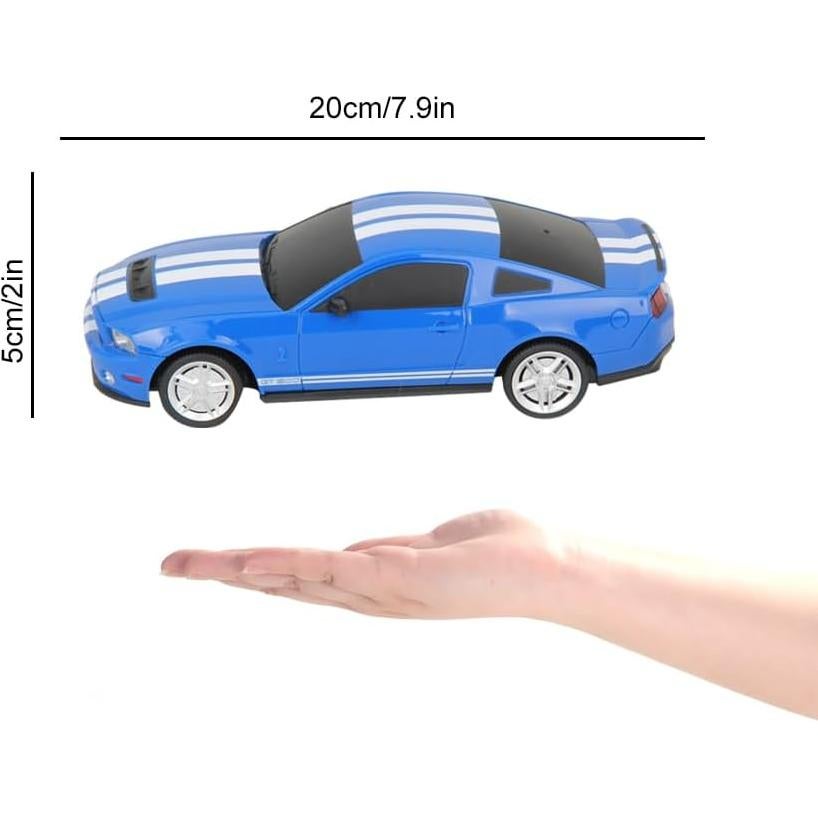 Coche RC Vinie Ford Mustang GT500 1:24 con Luces LED