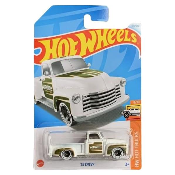 Hot Wheels 52 Chevy Blanco Coleccionable 1:64 HW Hot Trucks