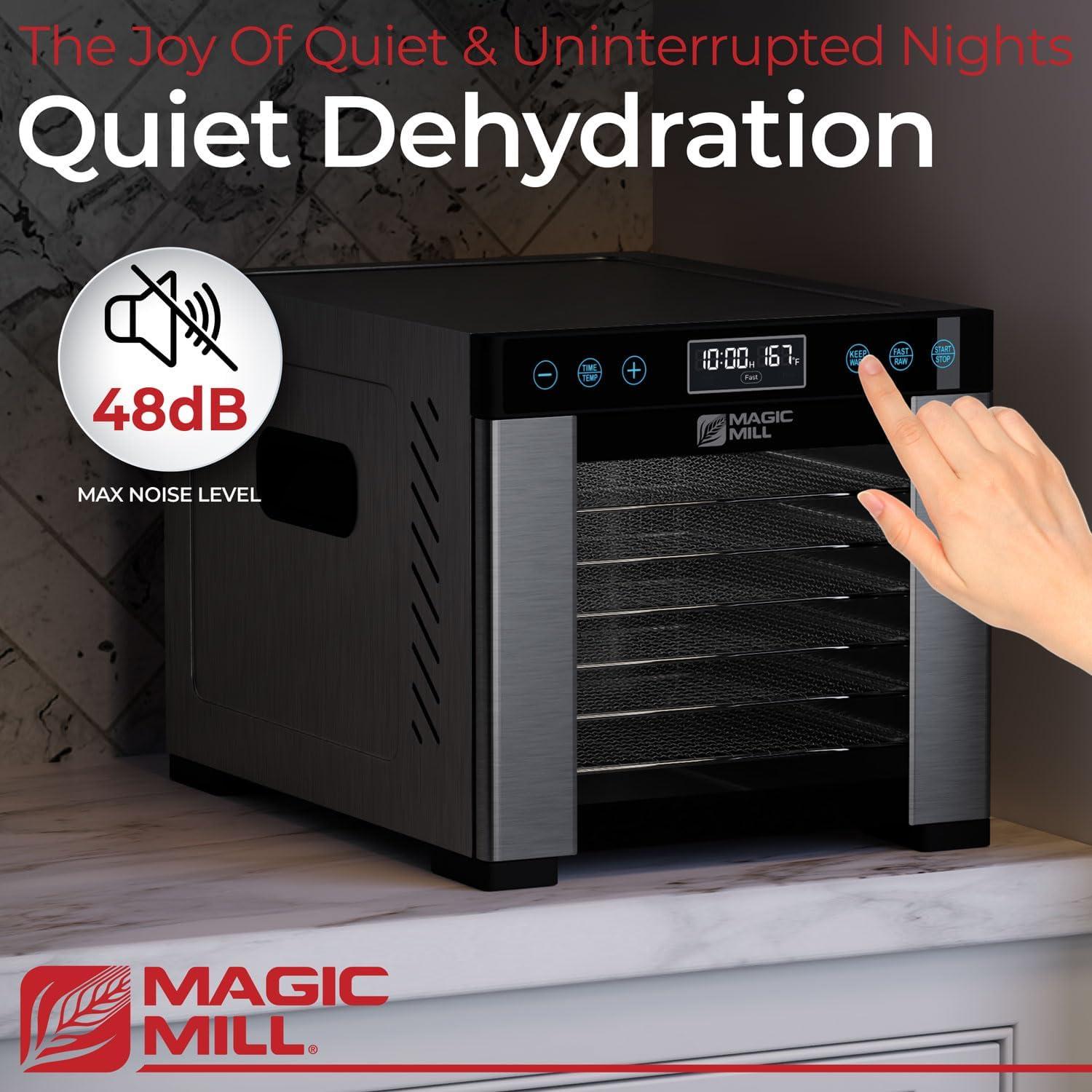 Deshidratadora Magic Mill MFD-7700 | 7 Bandejas Inoxidable