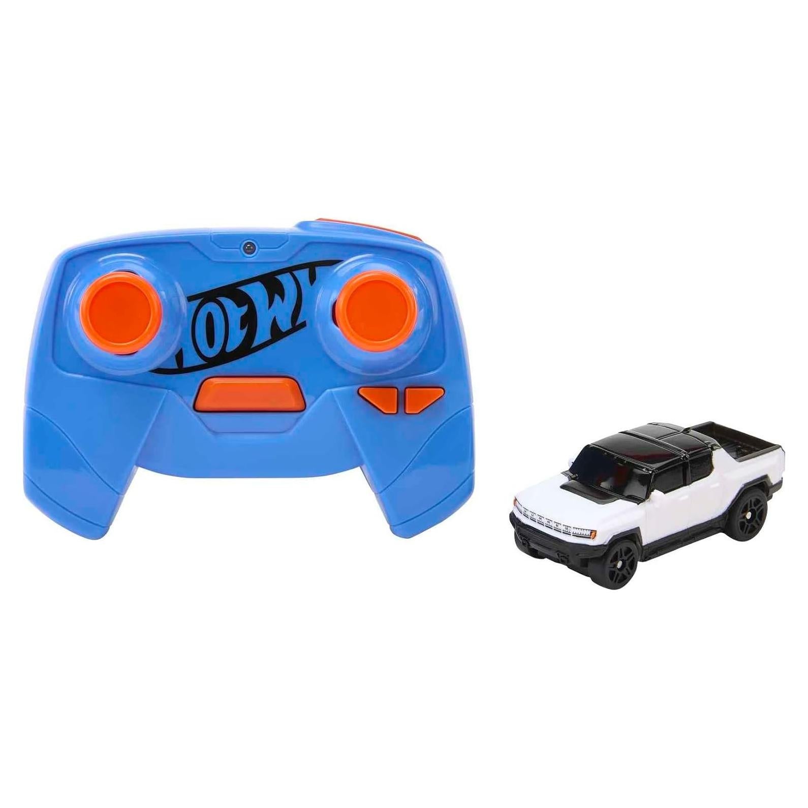 1:64 Scale RC Toy Car, Remote-Control Hummer EV for On & Off Track Racing with USB Cable for Recharging