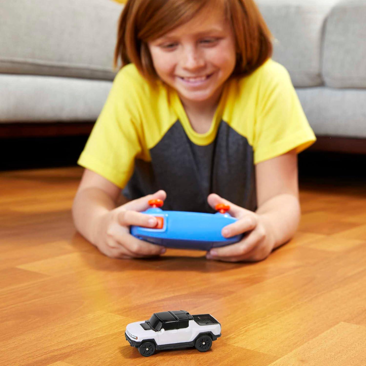 1:64 Scale RC Toy Car, Remote-Control Hummer EV for On & Off Track Racing with USB Cable for Recharging