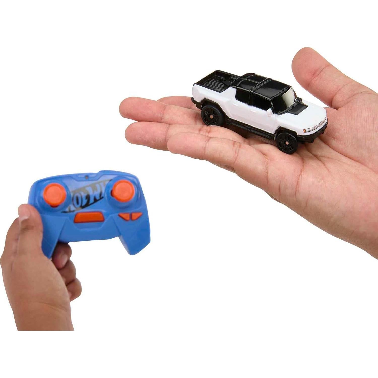1:64 Scale RC Toy Car, Remote-Control Hummer EV for On & Off Track Racing with USB Cable for Recharging