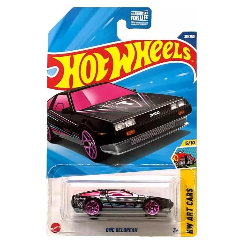 Hot Wheels DMC DeLorean 1:64 Diecast Art Cars 5/10