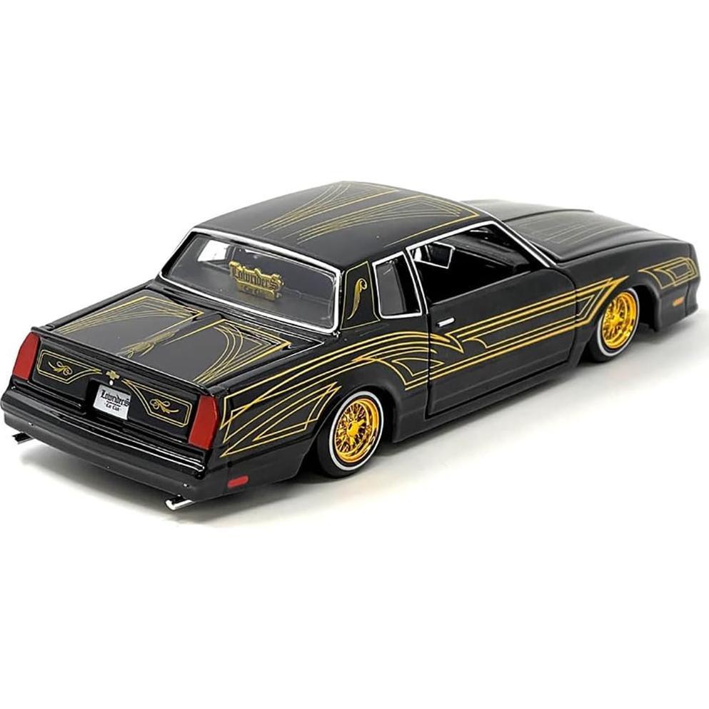Maisto 1986 Chevy Monte Carlo SS Lowrider 1:24 Negro