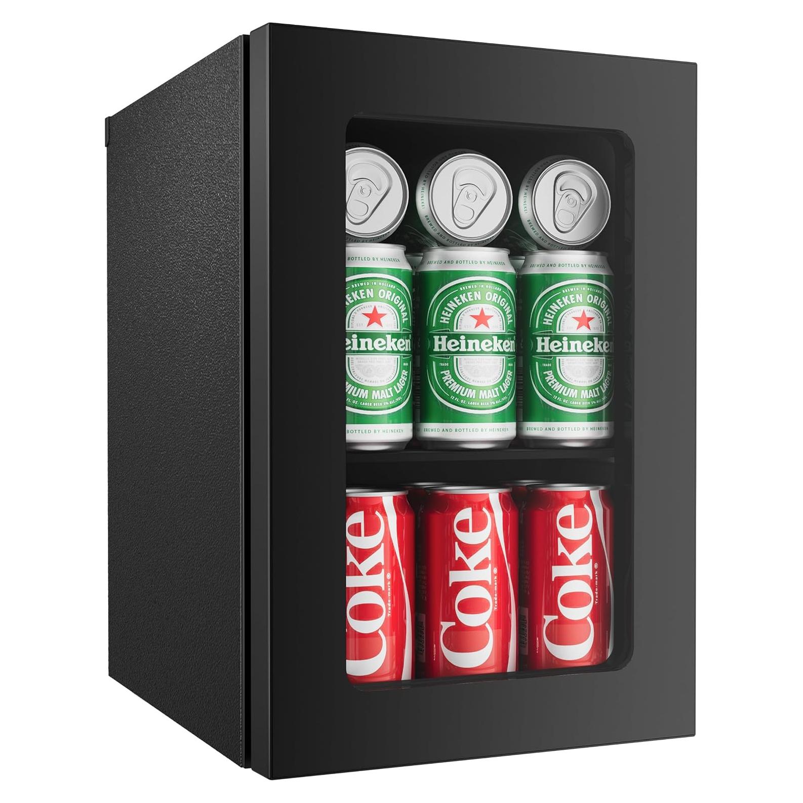 Refrigerador Enfriador de Vino EUHOMY WC-6B 6 Botellas 16L