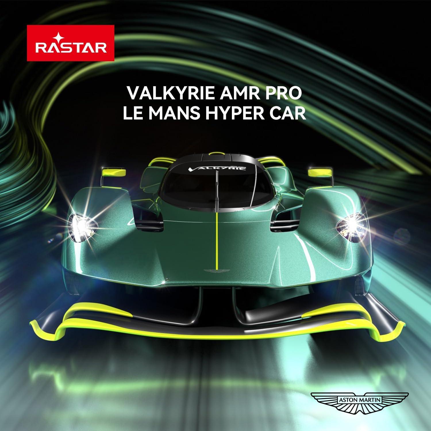 Coche RC Rastar 1/14 Aston Martin Valkyrie Verde