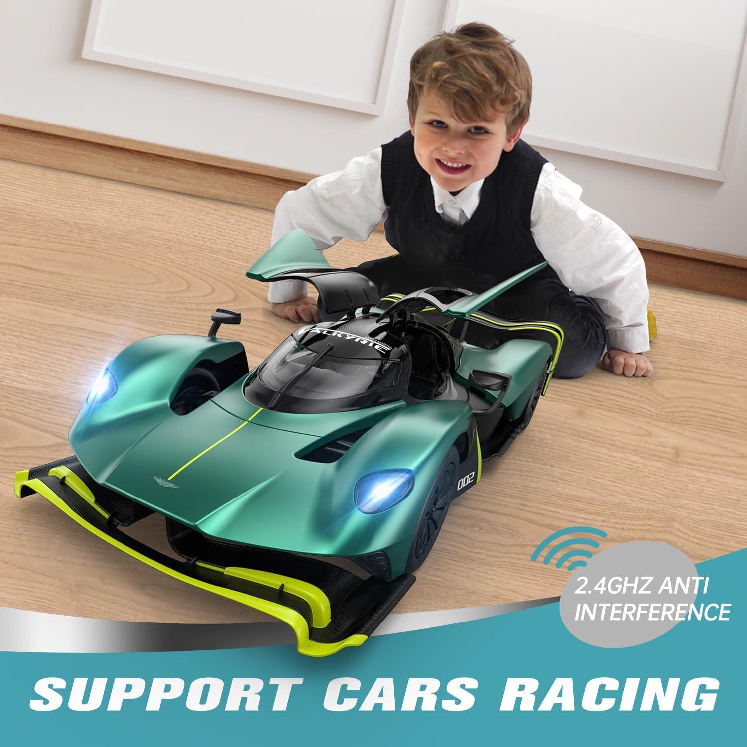 Coche RC Rastar 1/14 Aston Martin Valkyrie Verde