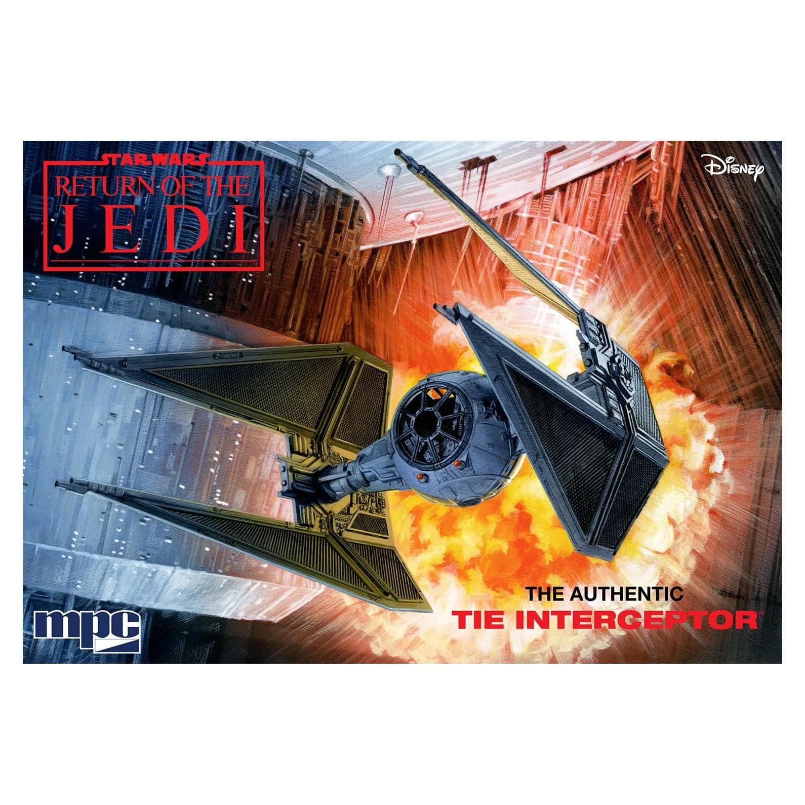 Modelo Nave Interceptora TIE Star Wars MPC 1/48