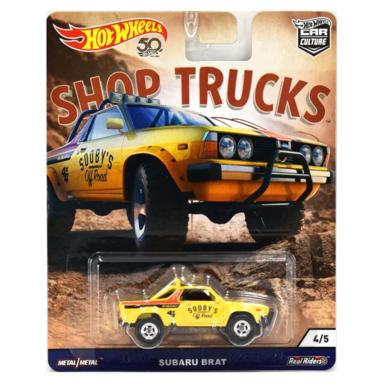 Vehículo a Escala 1:64 Subaru Brat Hot Wheels Colección