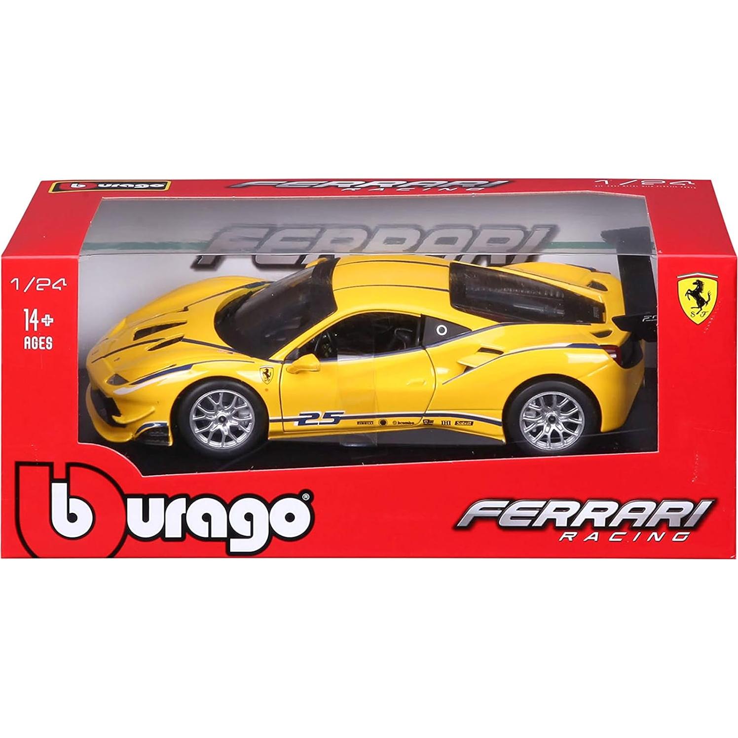 Bburago Ferrari 488 Challenge 1:24 Die-Cast Coleccionable