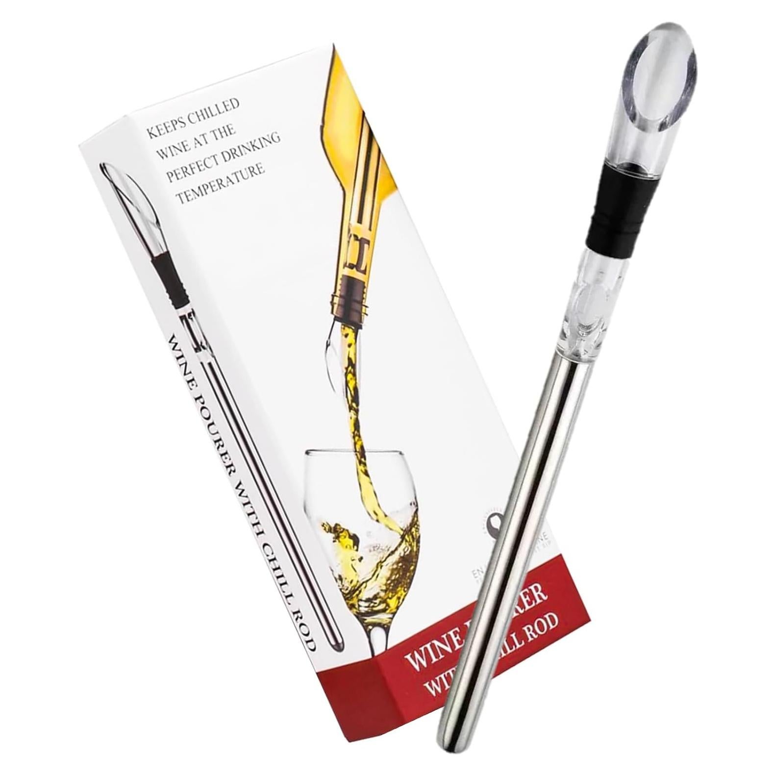 Stick Enfriador de Vino 3 en 1 Acero Inoxidable TD66084