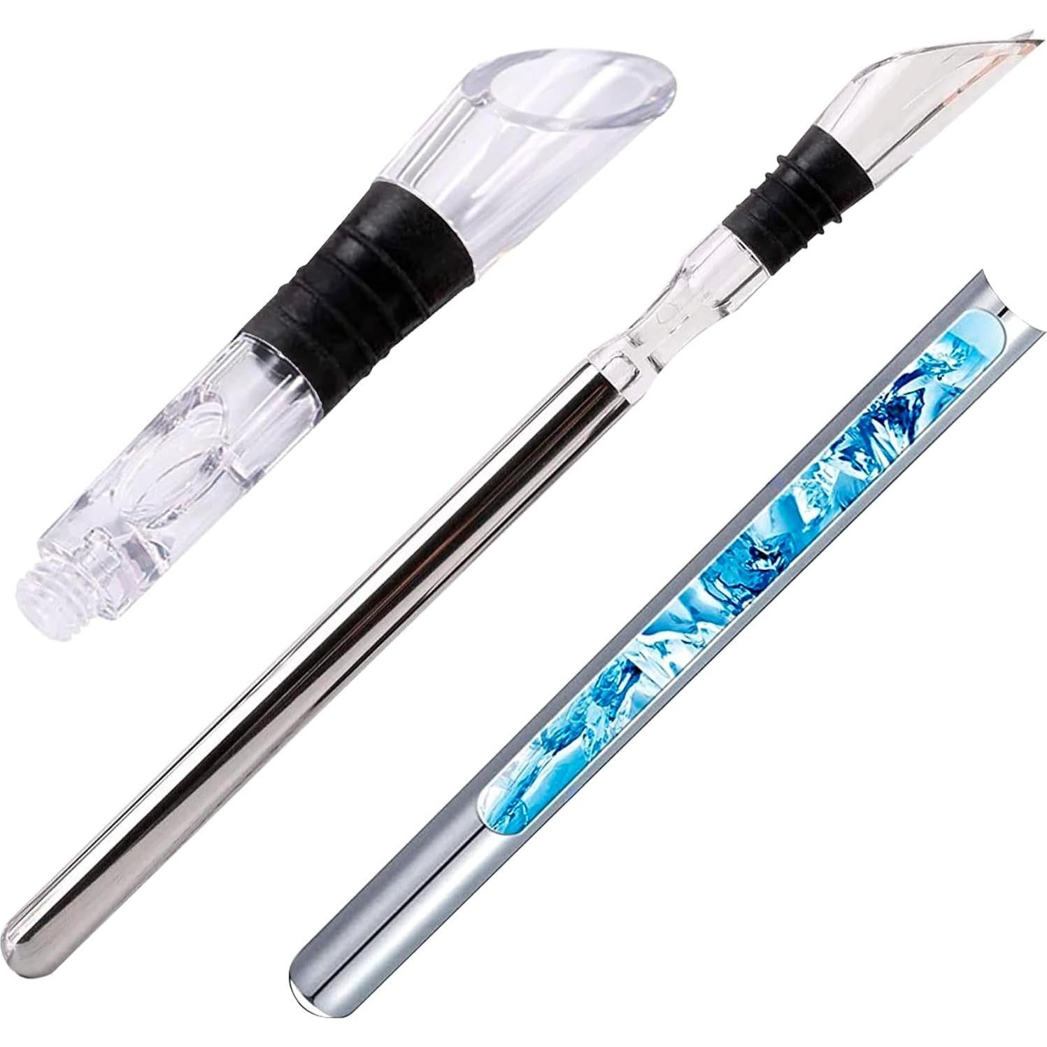 Stick Enfriador de Vino 3 en 1 Acero Inoxidable TD66084