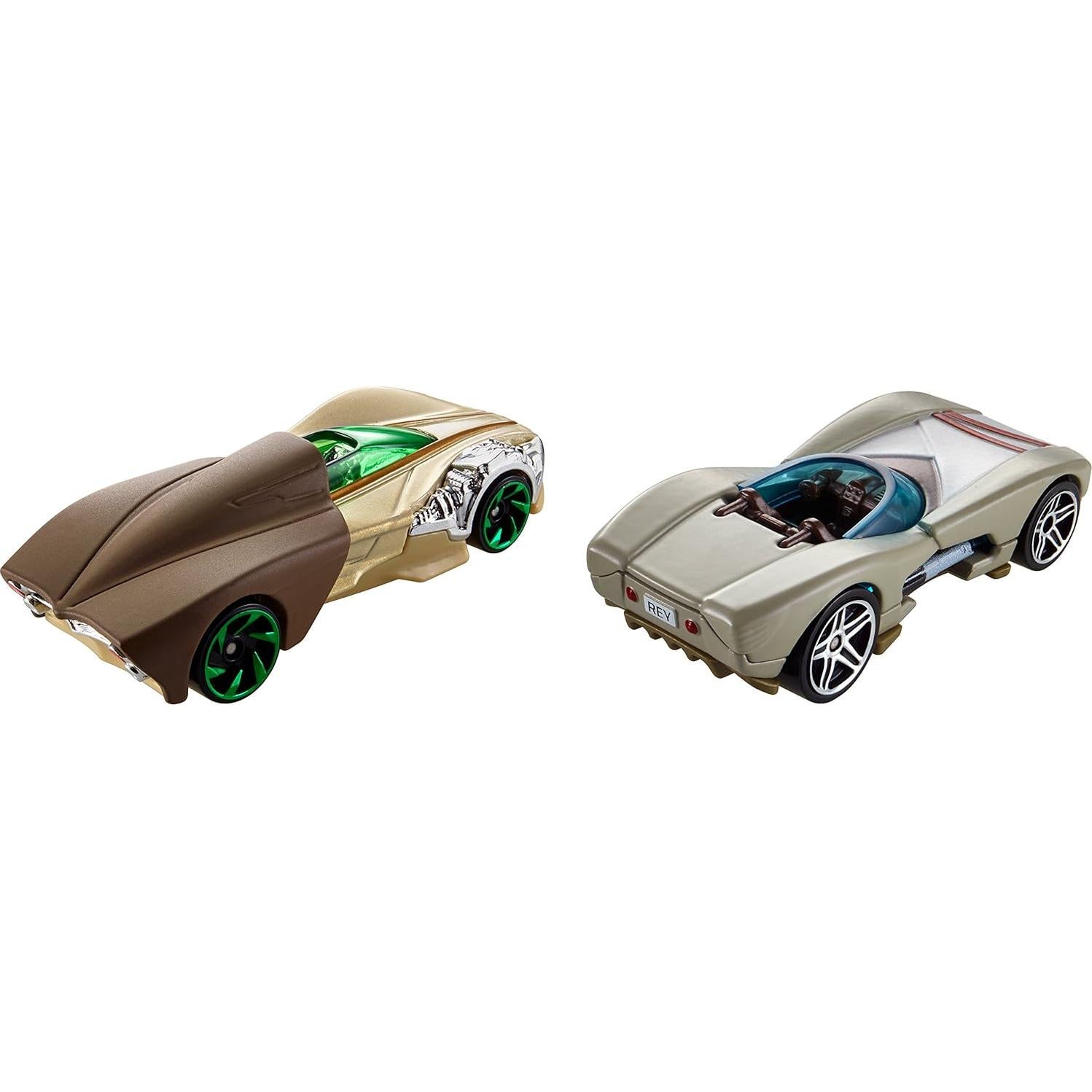Hot Wheels Star Wars Rey y Luke Skywalker 2 Pack Autos 1:64