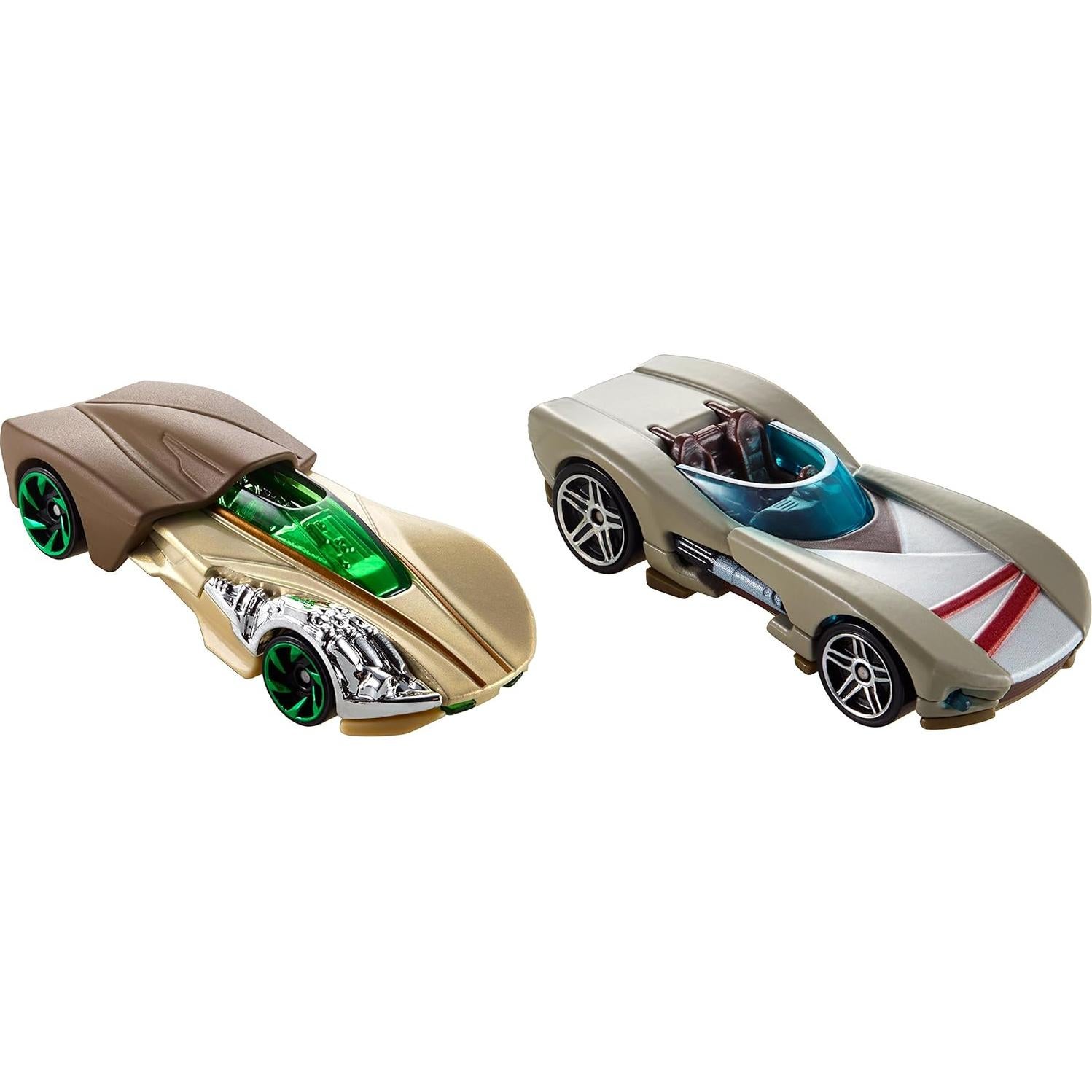 Hot Wheels Star Wars Rey y Luke Skywalker 2 Pack Autos 1:64