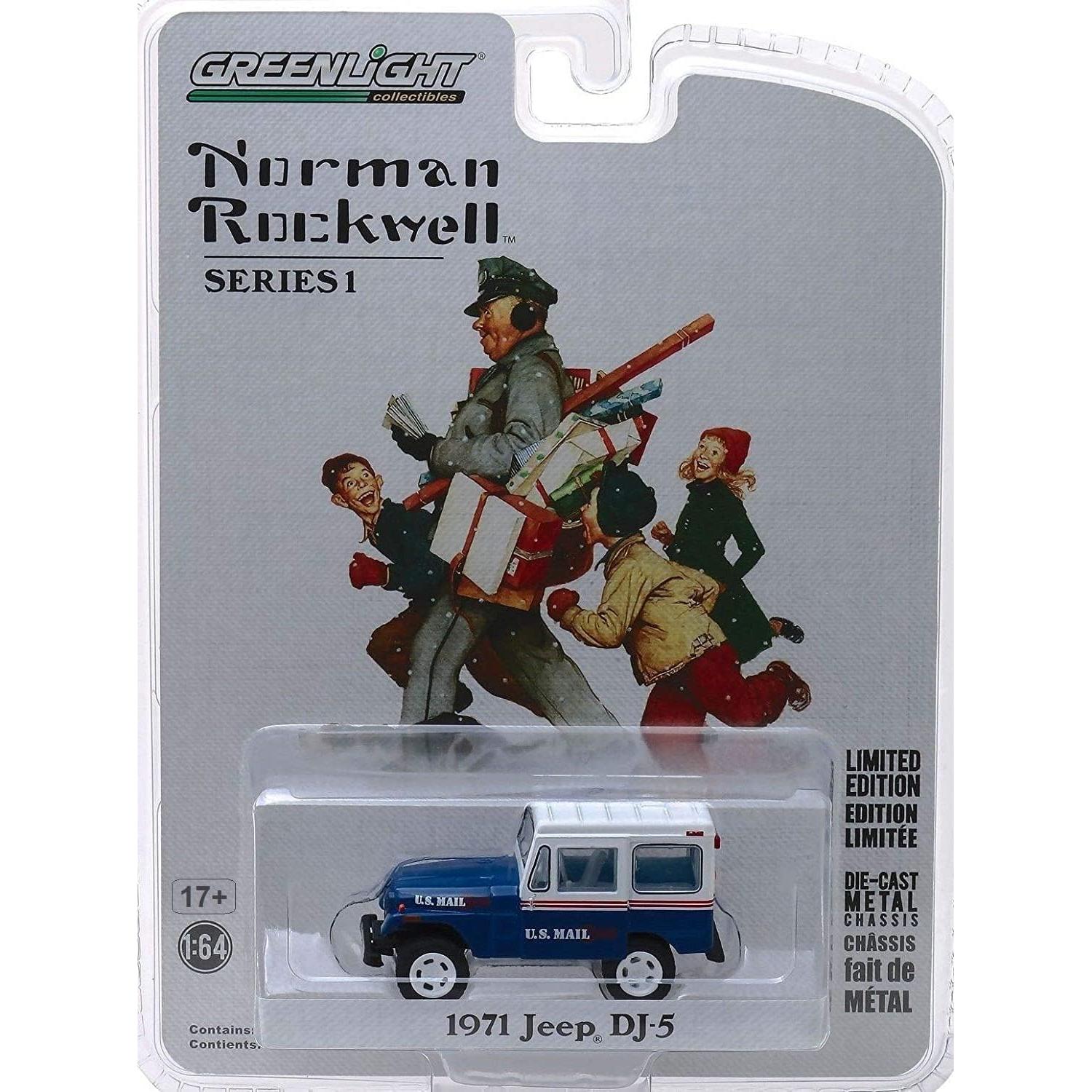 Vehículo de Entrega GreenLight 37150-C 1:64 Norman Rockwell