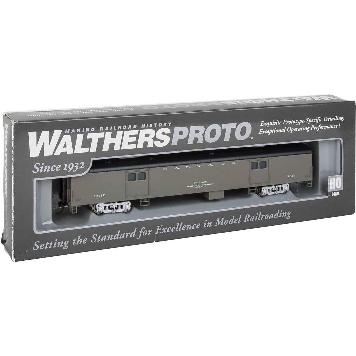 Carro de Equipaje Walthers ATSF 74' Escala HO