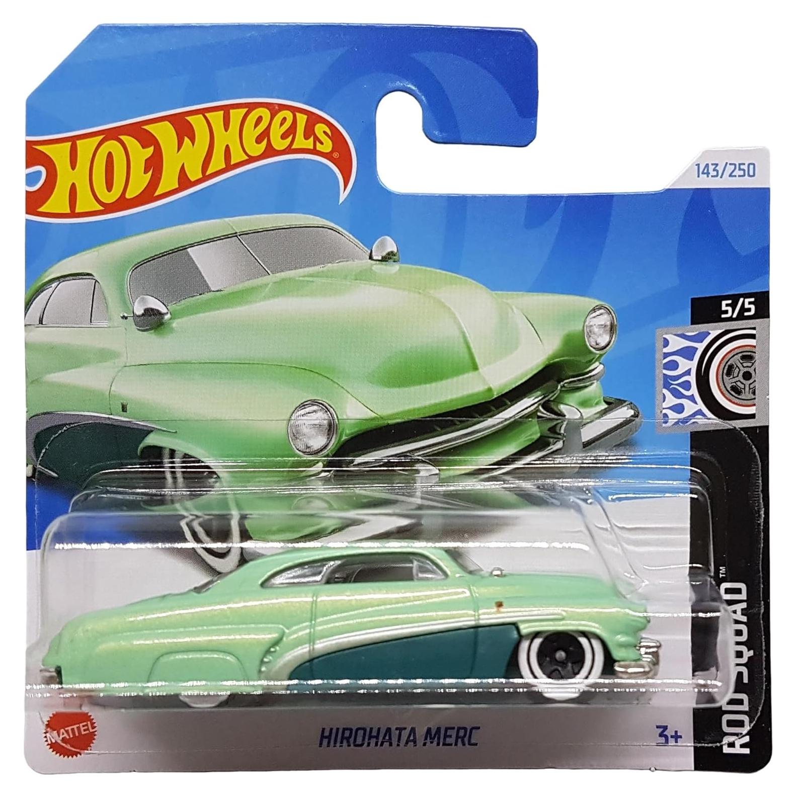 Hot Wheels Hirohata Merc Verde 1951 Rod Squad 1:64