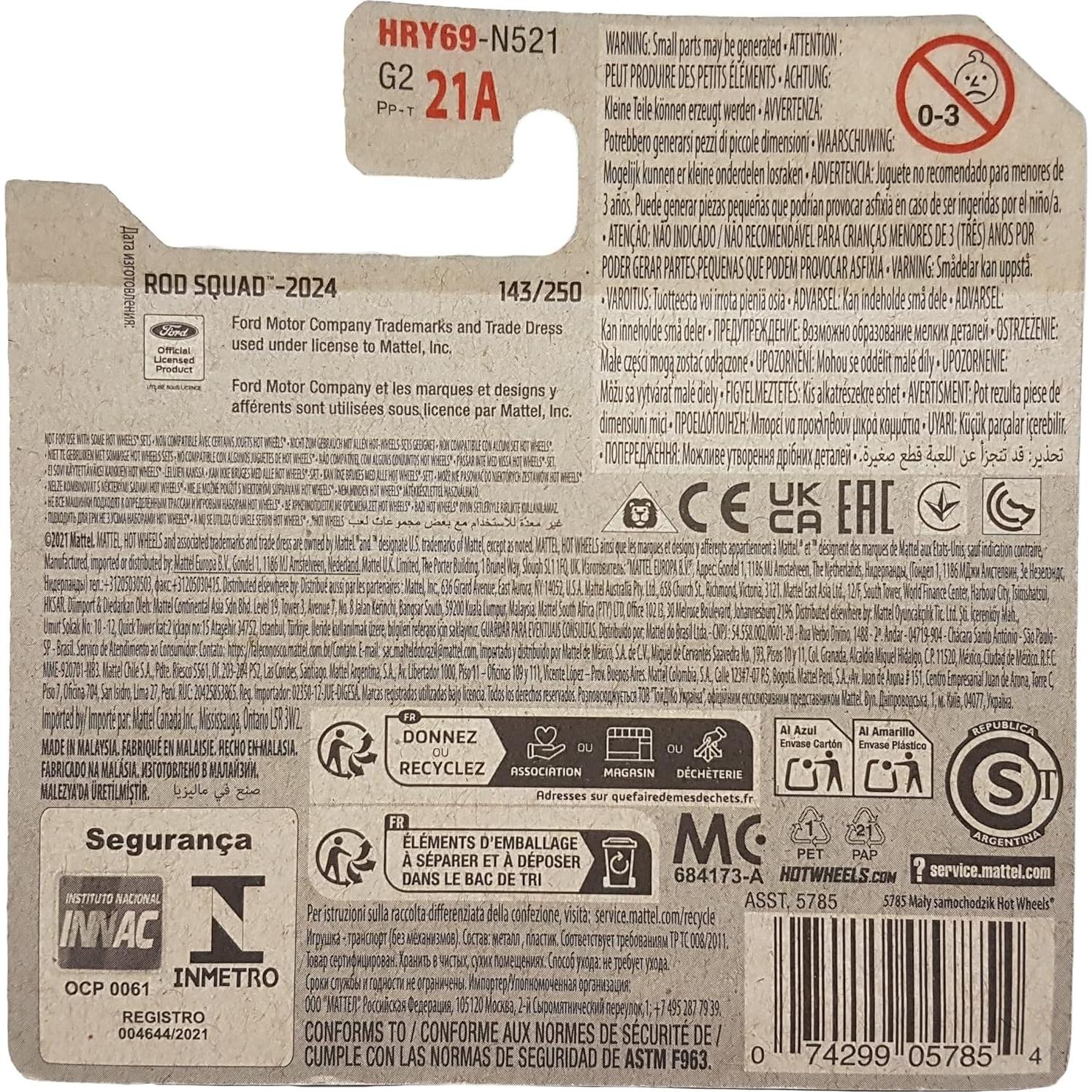 Hot Wheels Hirohata Merc Verde 1951 Rod Squad 1:64