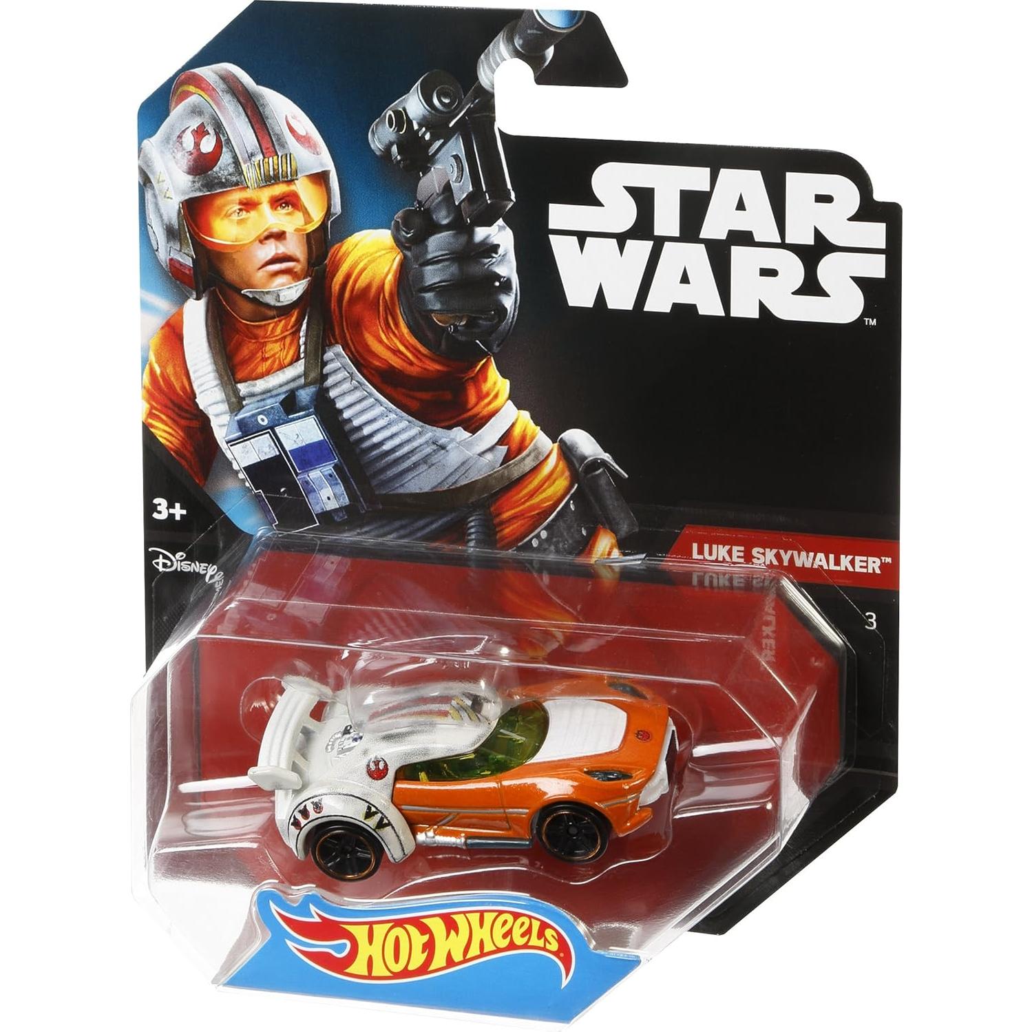 Hot Wheels Coche X-Wing Luke Skywalker 1:64 Mattel