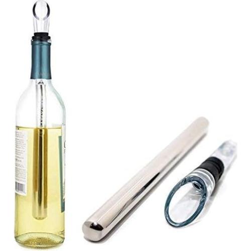 Enfriador de Vino 3 en 1 Sip and Conquer - Acero Inoxidable