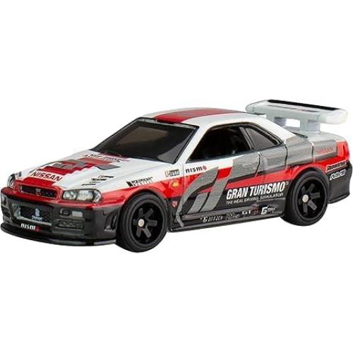 Hot Wheels Nissan Skyline GT-R BNR34 1:64 Gran Turismo