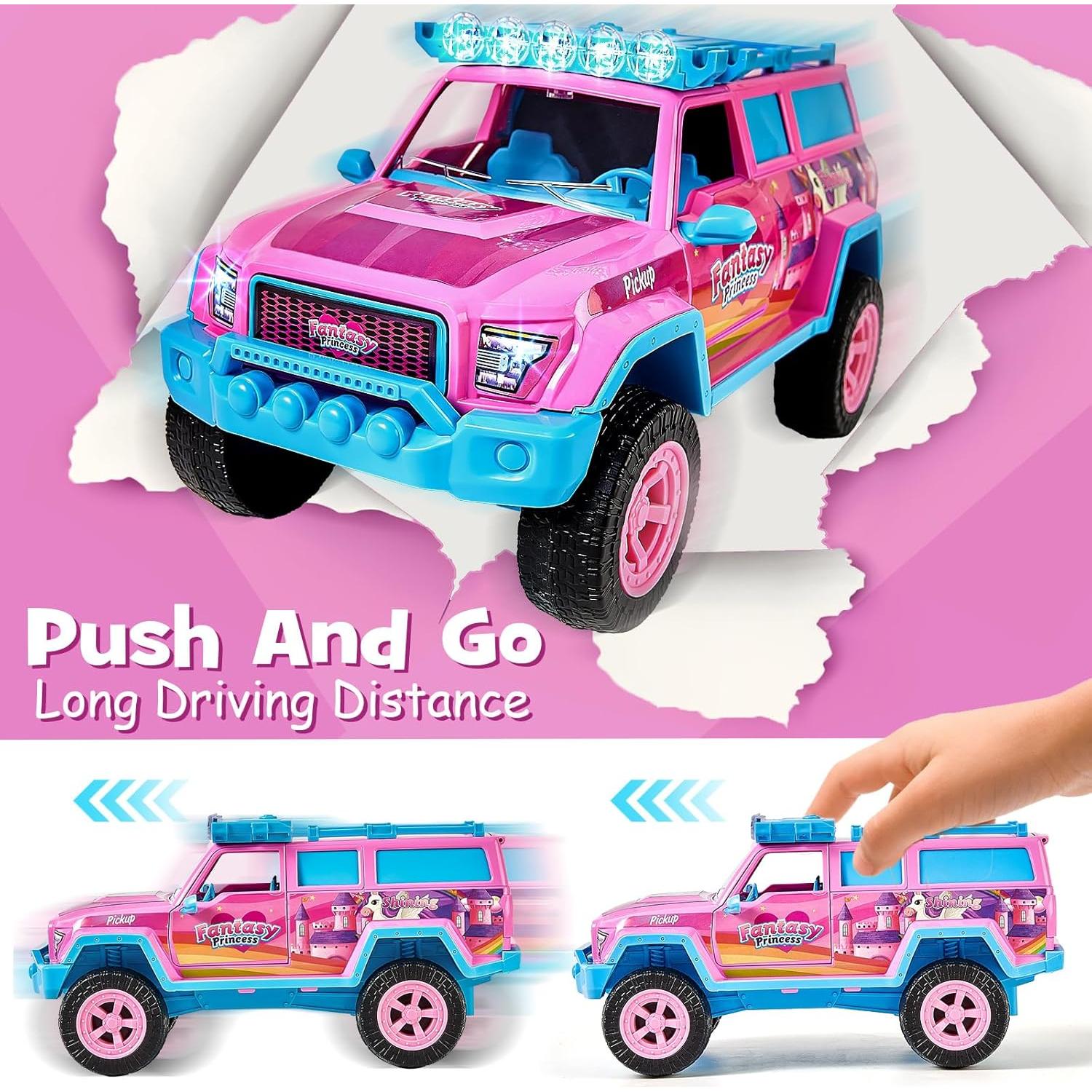 Juguete Remolque Caballo Golray Camión Unicornio 1:16