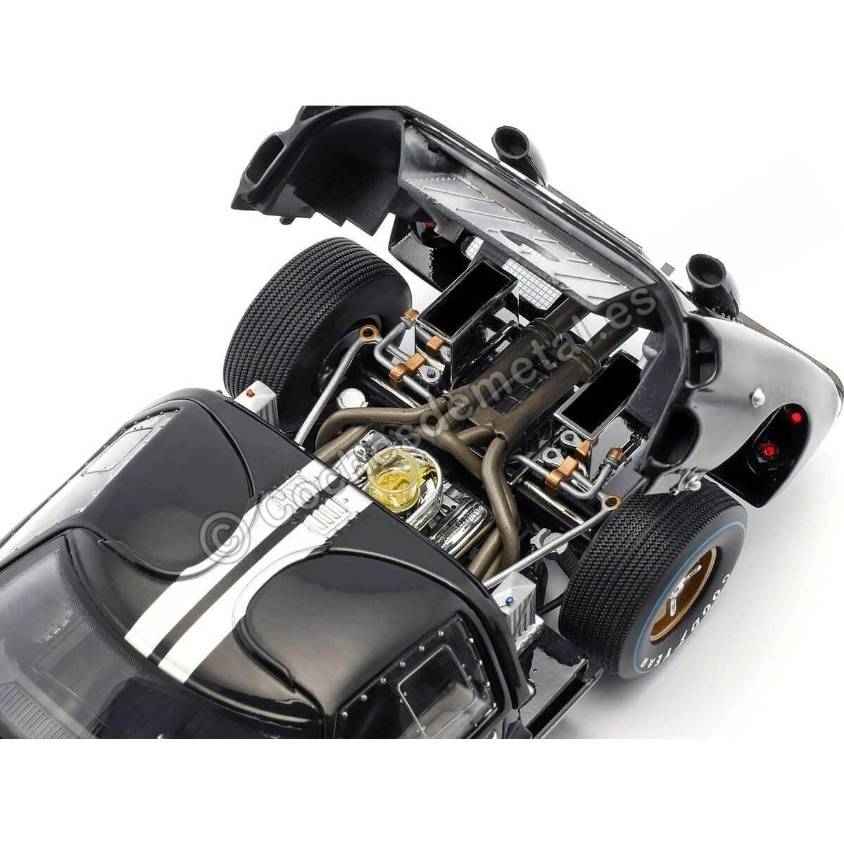 Auto a Escala 1:18 Ford GT-40 MK 2 Negro Shelby Collect