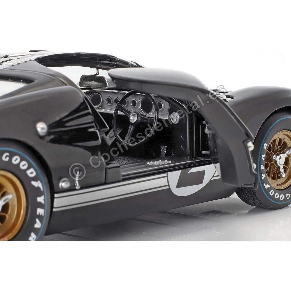 Auto a Escala 1:18 Ford GT-40 MK 2 Negro Shelby Collect