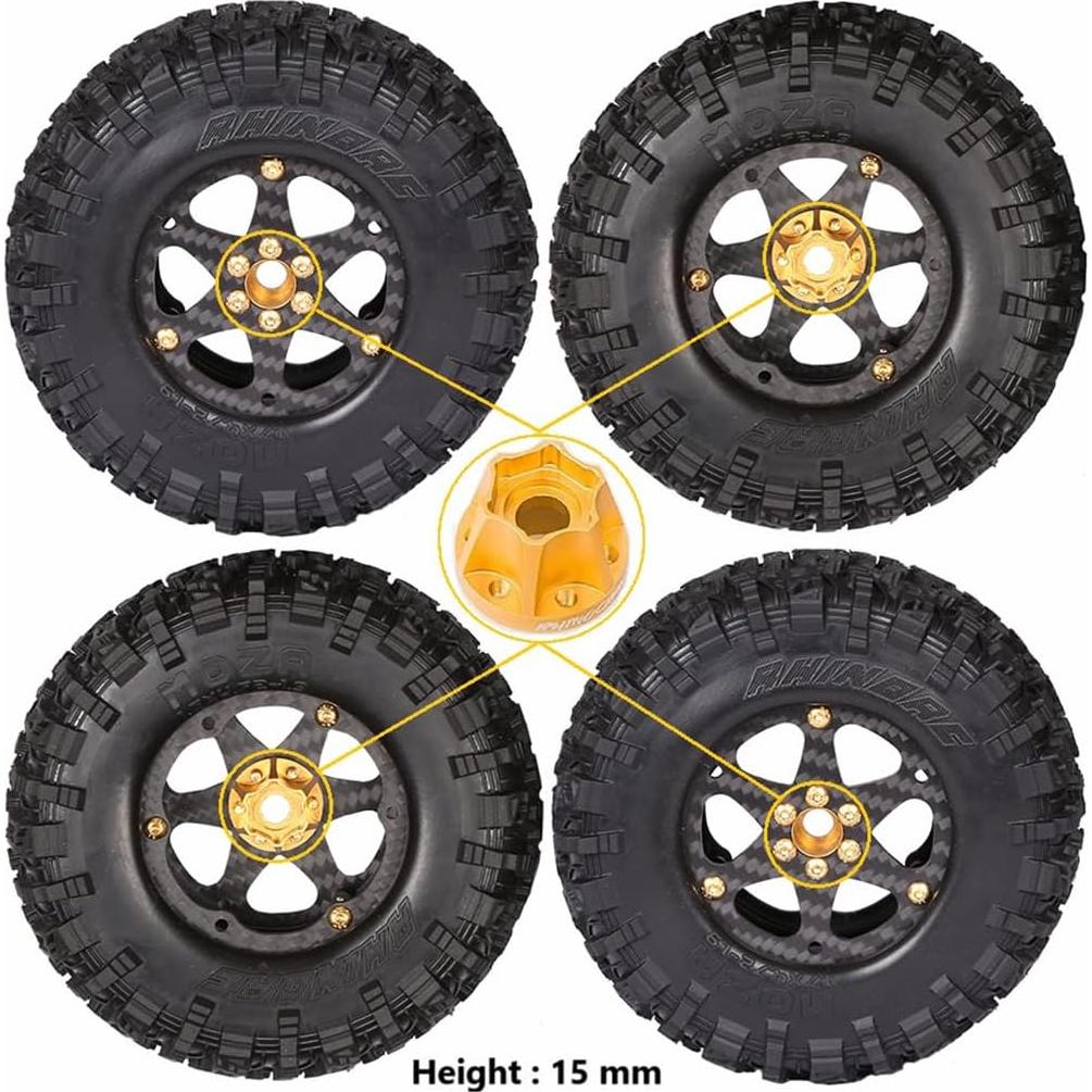 Neumáticos RhinoRC 1.9" Competición + Llantas 2.2"