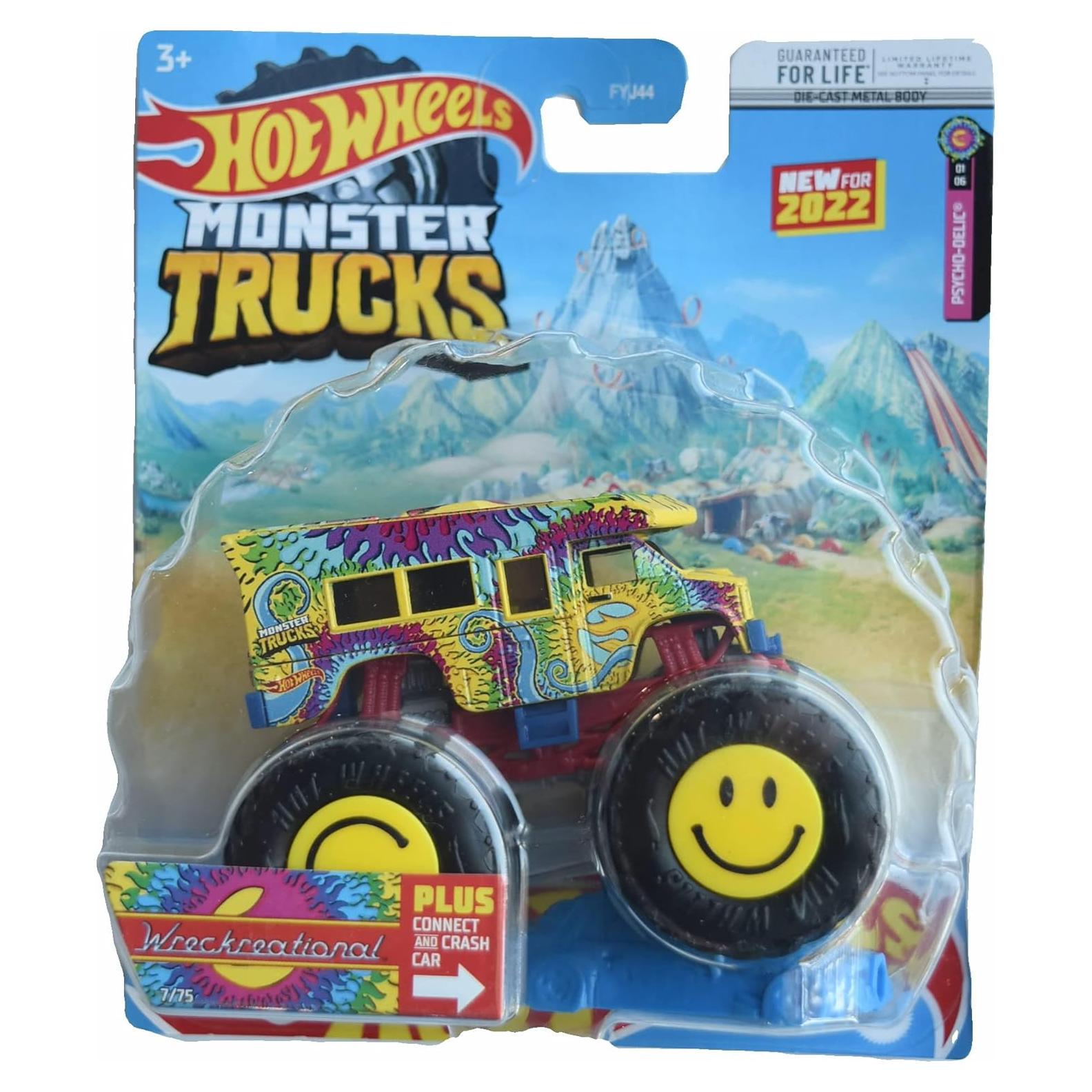 Hot Wheels Monster Trucks 1:64 Mattel - Camión Coleccionable
