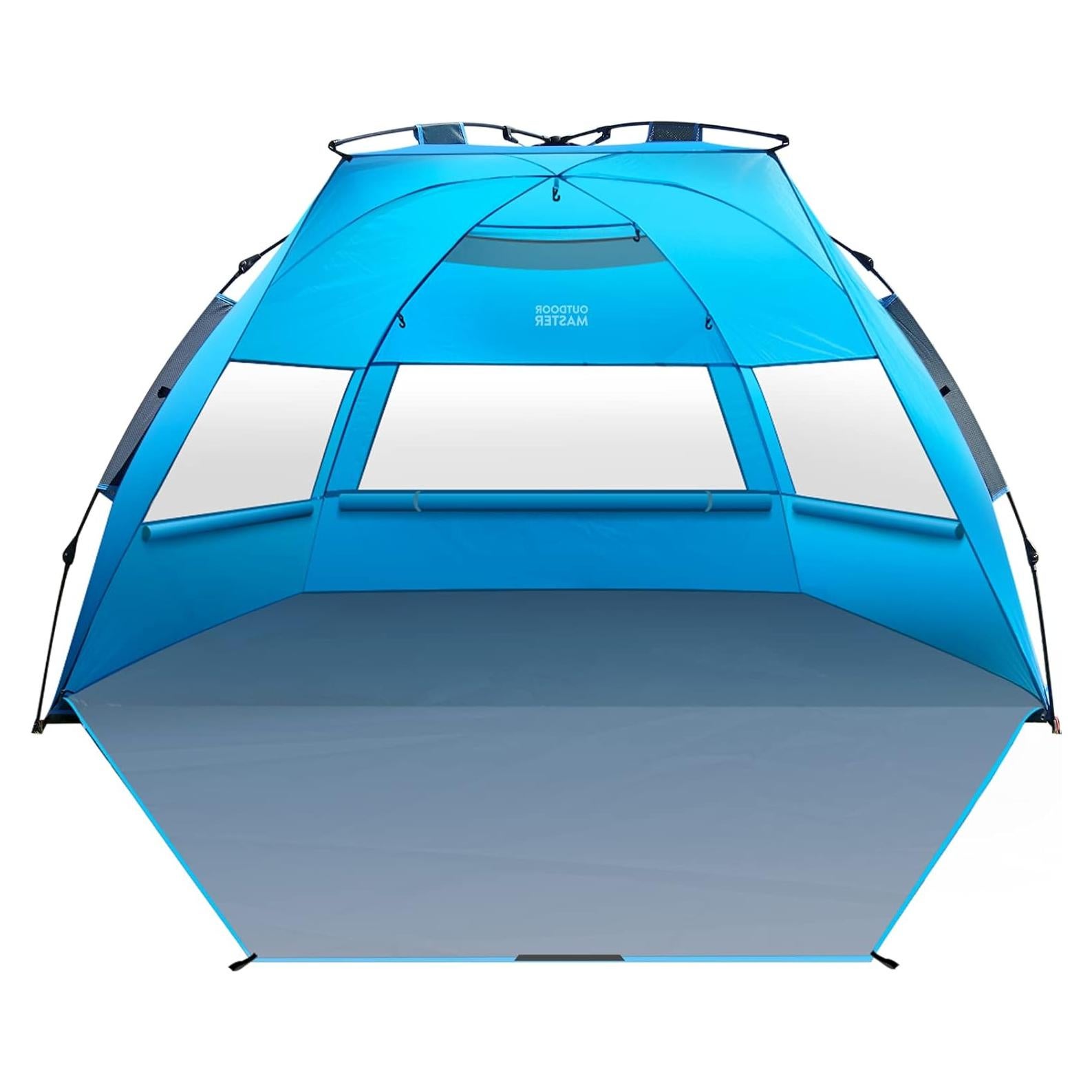 Carpa de Playa OutdoorMaster XL para 4 Personas - UV 50+