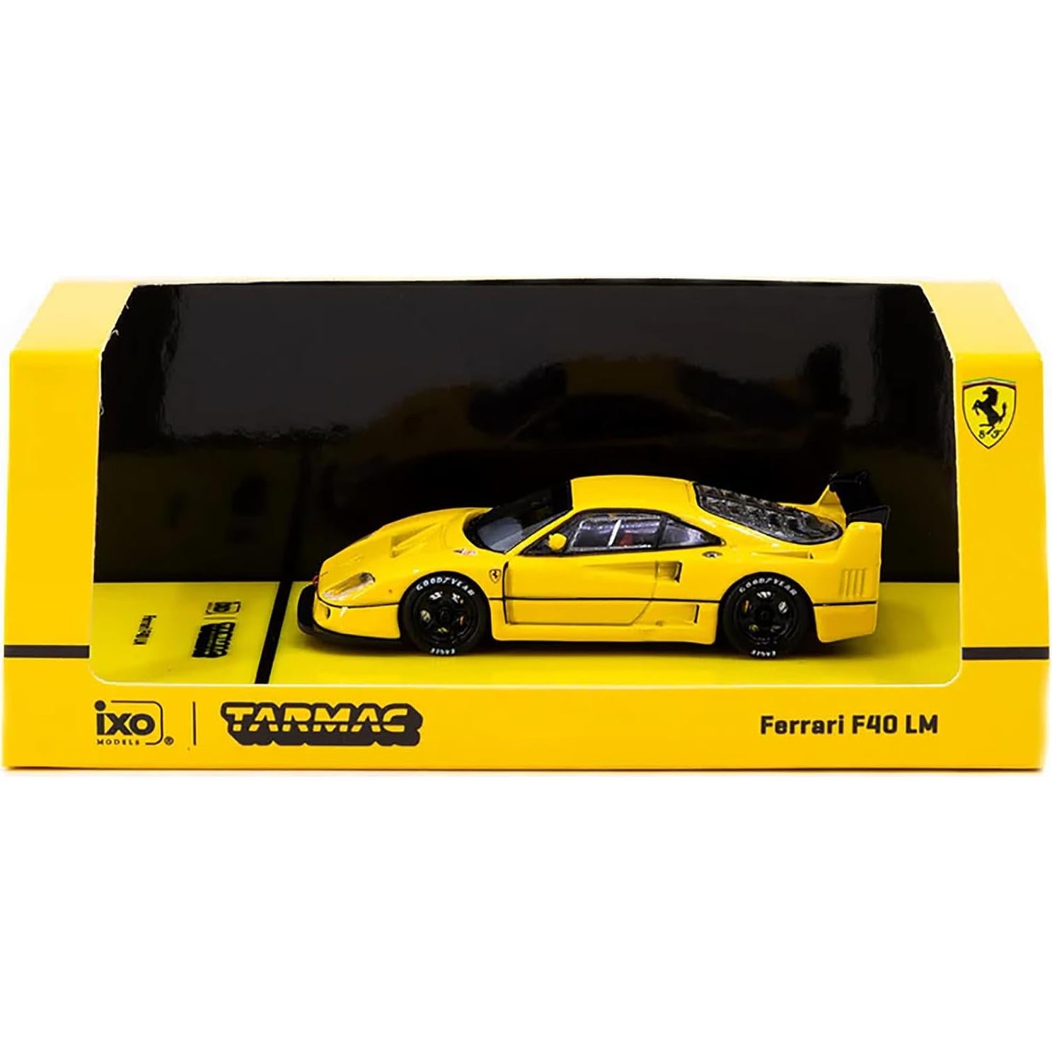 Tarmac Works F40 LM Amarillo 1:64 Diecast T64R-075-YL