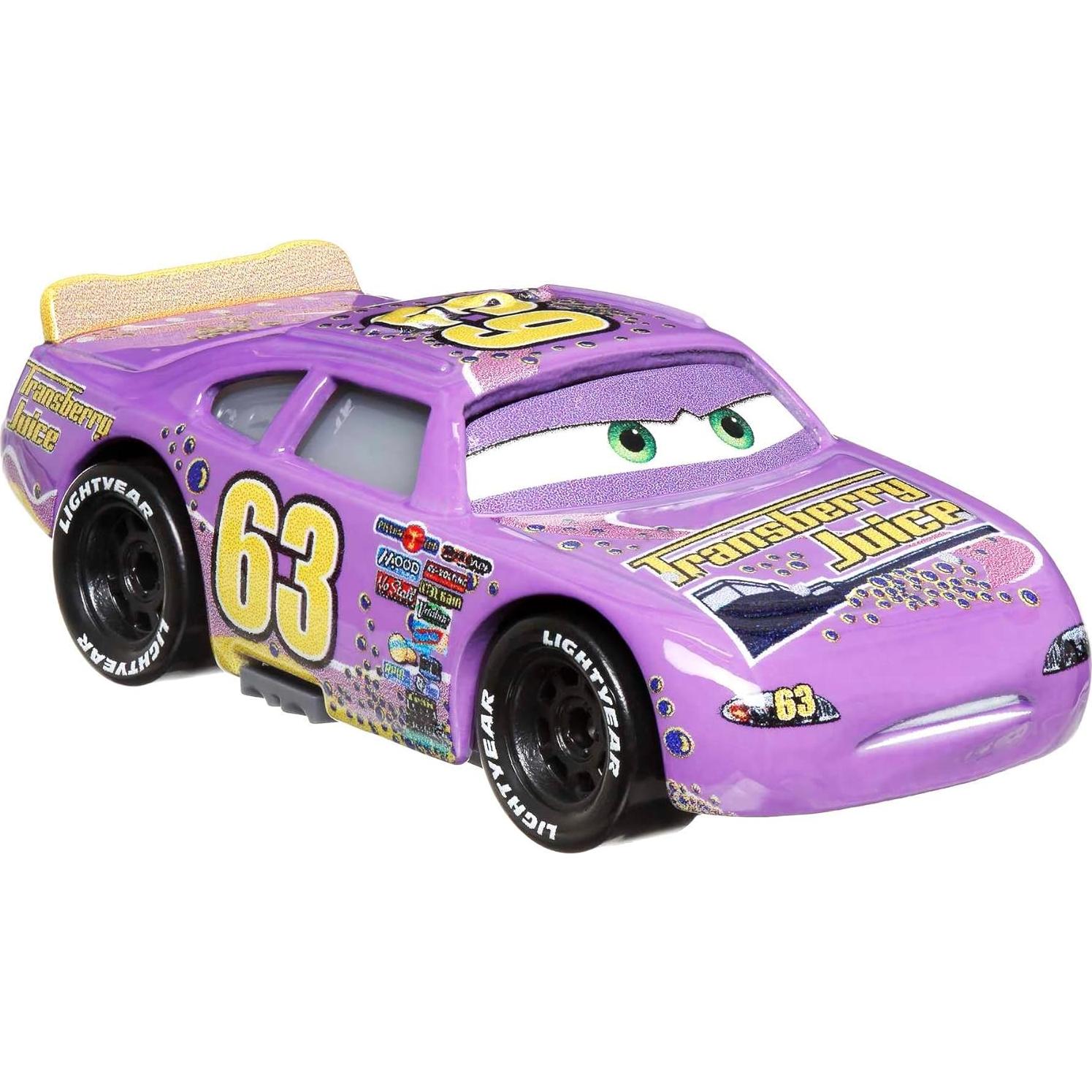 Vehículo Disney Cars Lee Revkins 1:55 Mattel