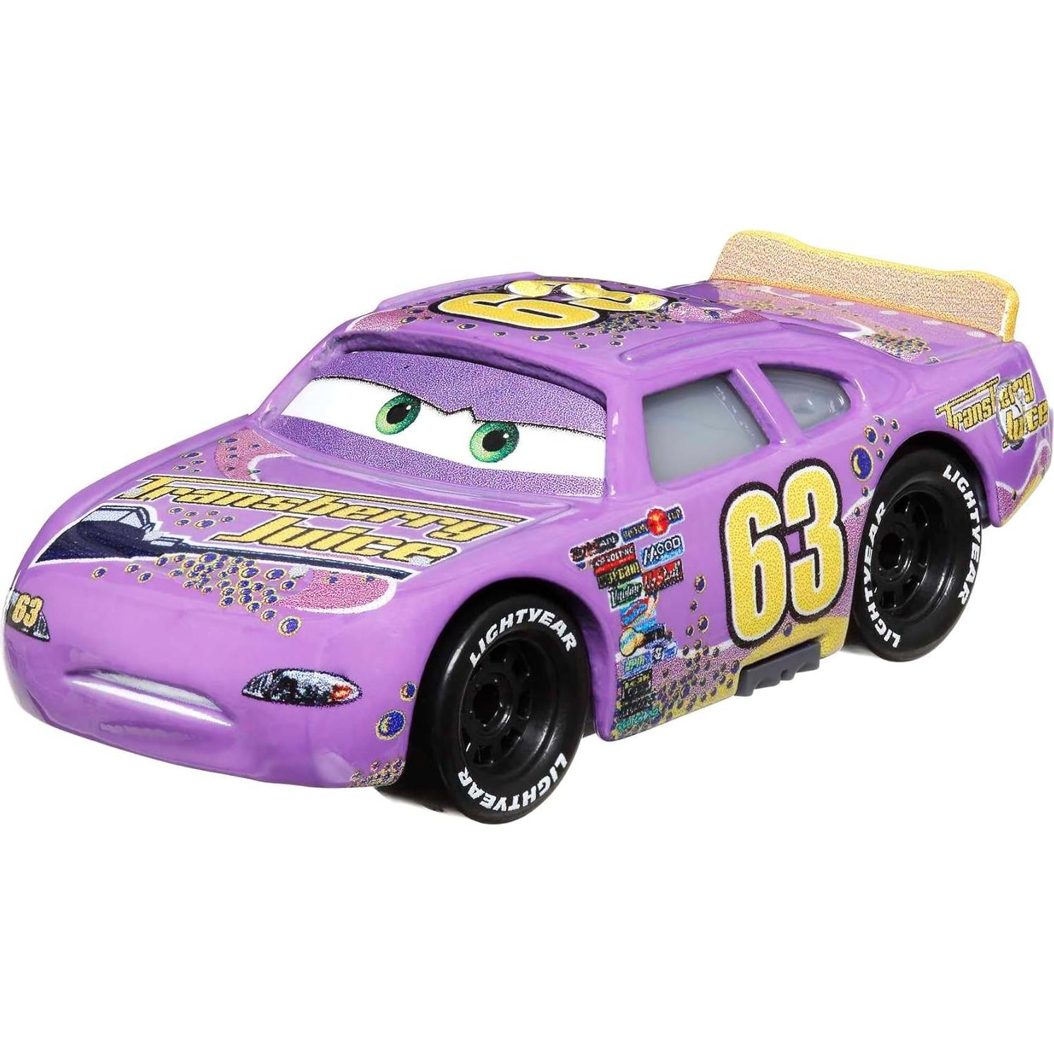 Vehículo Disney Cars Lee Revkins 1:55 Mattel