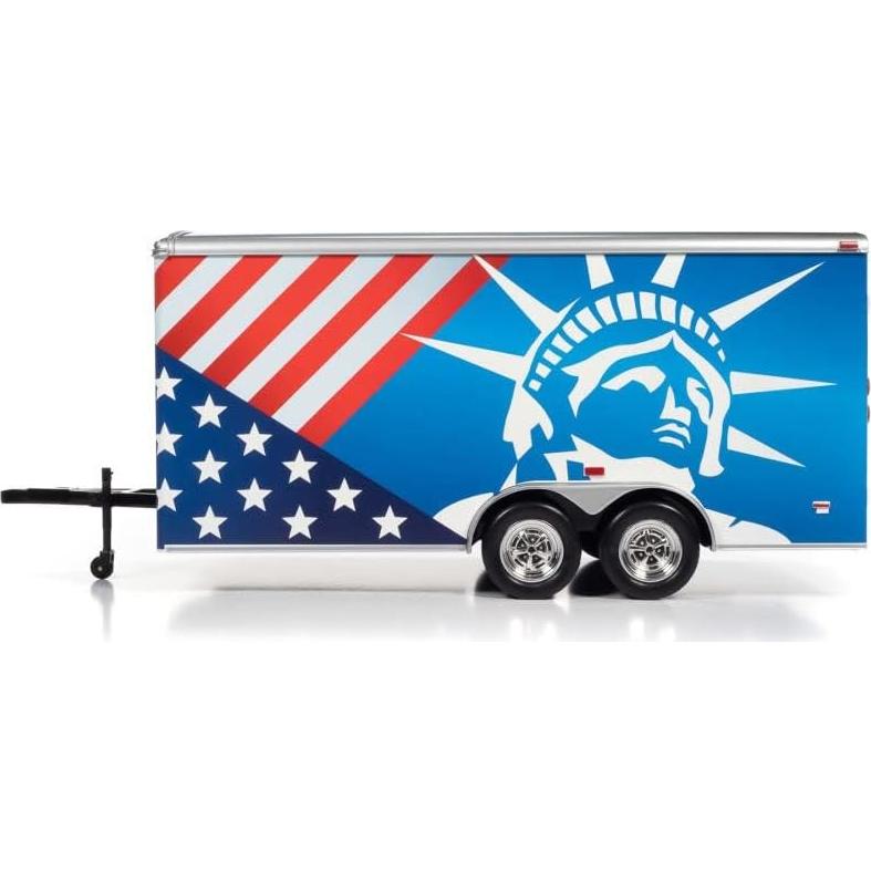 Remolque Cerrado 1:18 Acme AMM1284 con Rampa Trasera