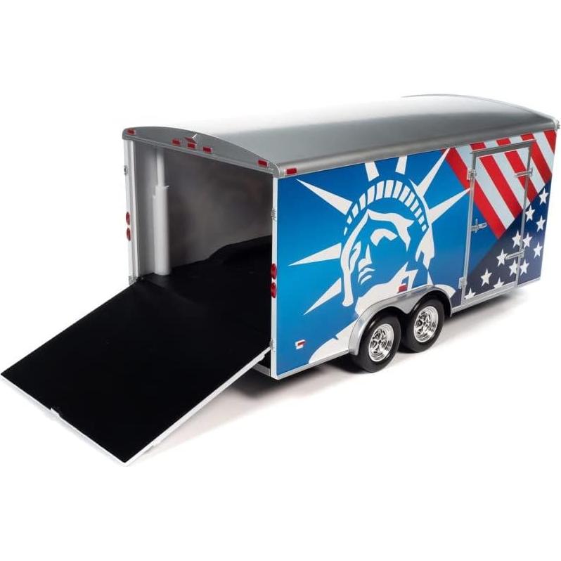 Remolque Cerrado 1:18 Acme AMM1284 con Rampa Trasera