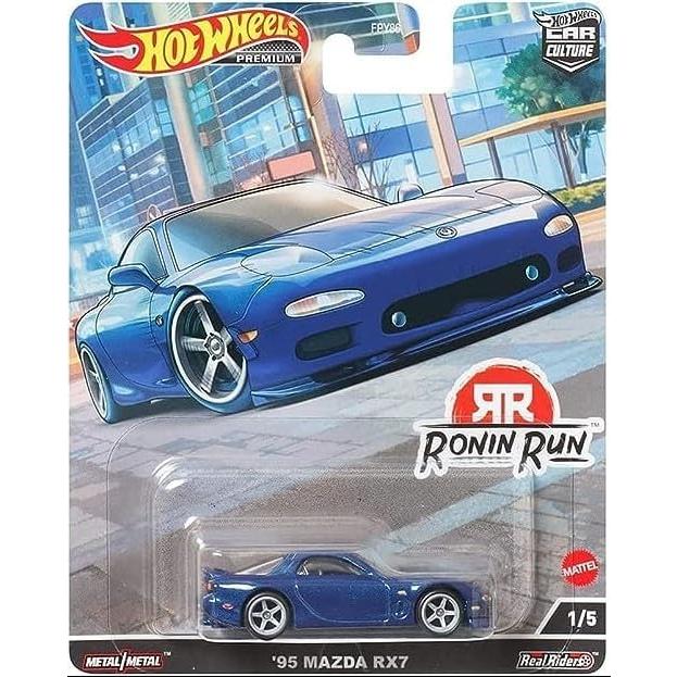 Conjunto 5 Hot Wheels Premium Ronin Run 1:64 Coleccionables