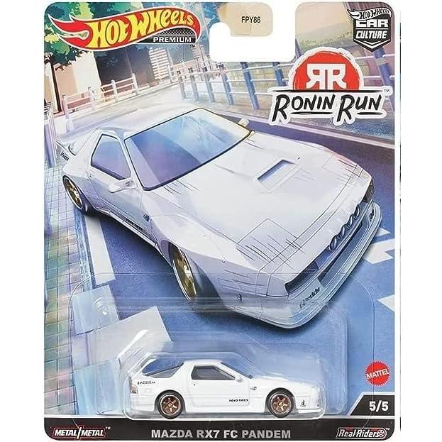 Conjunto 5 Hot Wheels Premium Ronin Run 1:64 Coleccionables