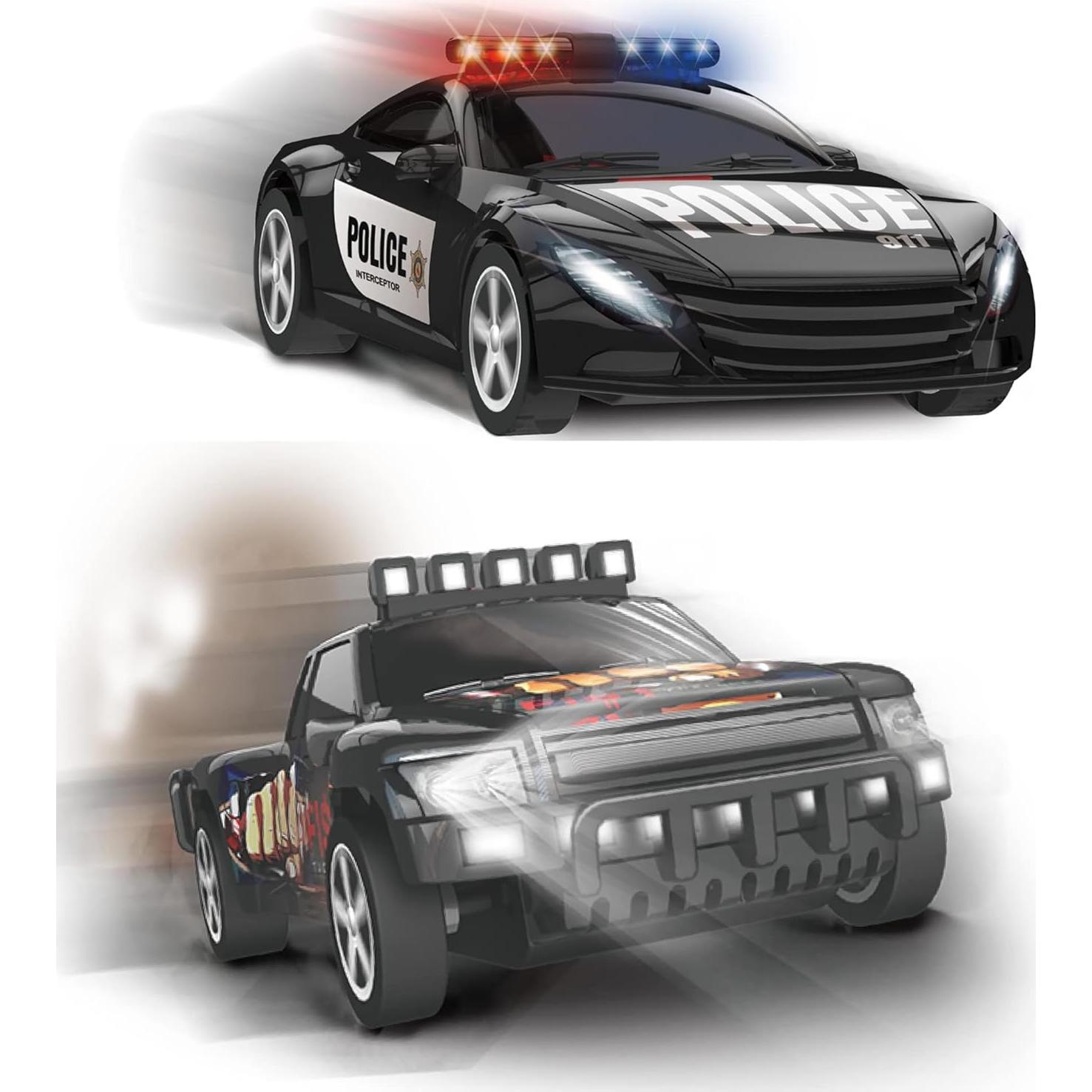 Conjunto de Carreras de Coches de Slot SuperFun 206 USB 530cm