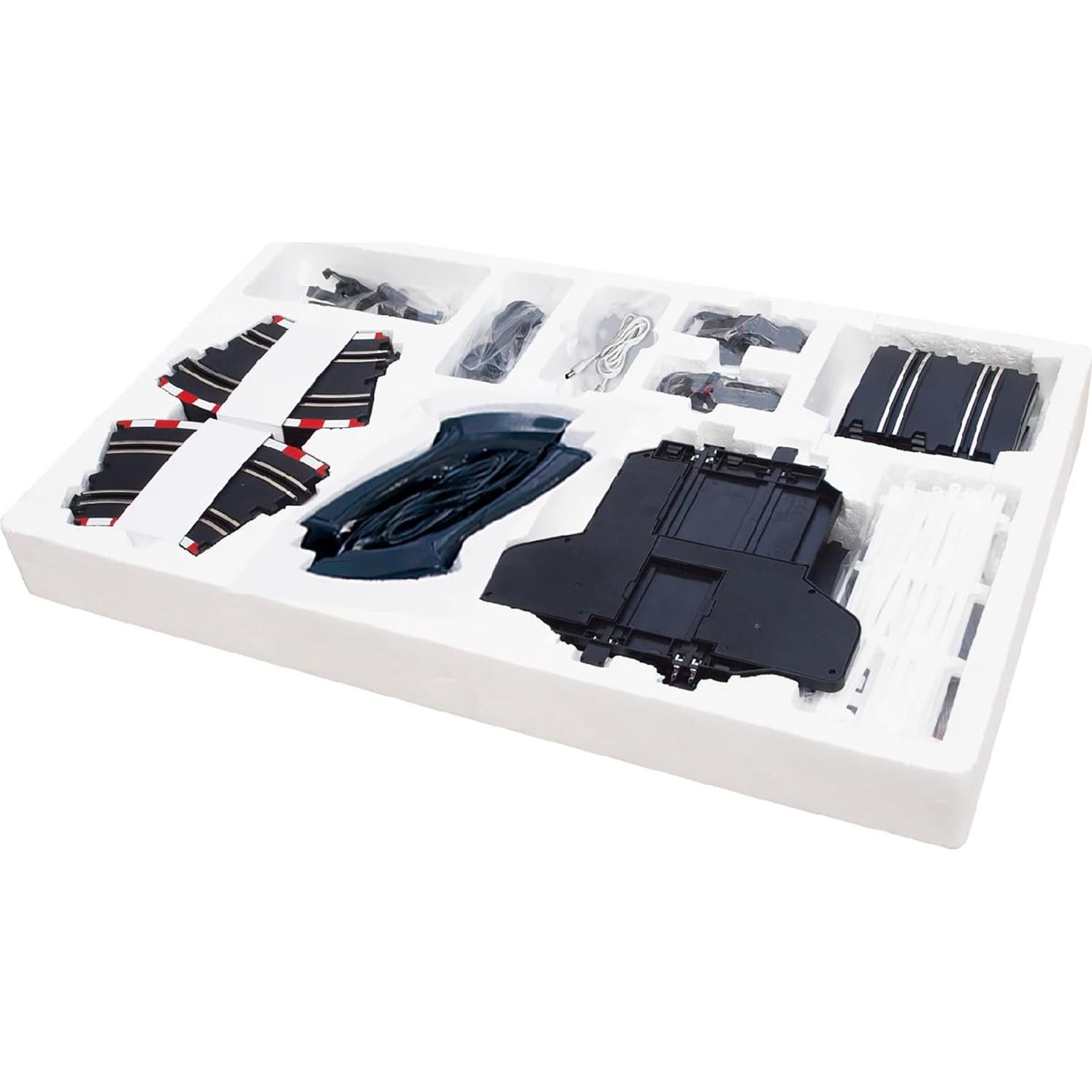 Conjunto de Carreras de Coches de Slot SuperFun 206 USB 530cm